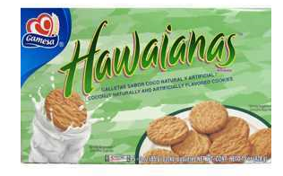 GAMESA HAWAIANAS 12/15.1OZ
