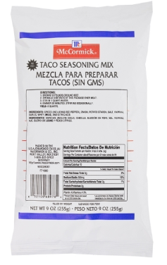 MCCORMICK TACO SEASONING 6/9OZ