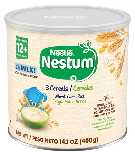 NESTLE NESTUM 3 CEREALS NATURAL PROBIOTIC 6/14.1OZ