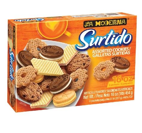 LA MODERNA ASSORTED 10/16OZ