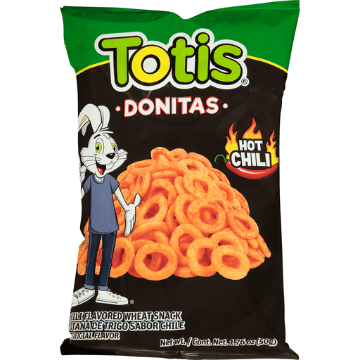 TOTIS DONITAS HOT CHILI(474)24/1.76OZ