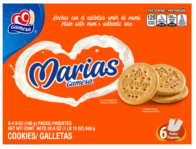 GAMESA MARIA COOKIES 8/29.6OZ