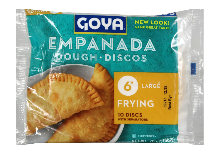 GOYA 6" EMPANADA PASTRY DOUGH DISCO 24/20OZ