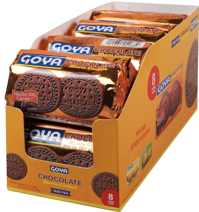 GOYA MARIA CHOCOLATE COOKIE TRAY 4/28OZ