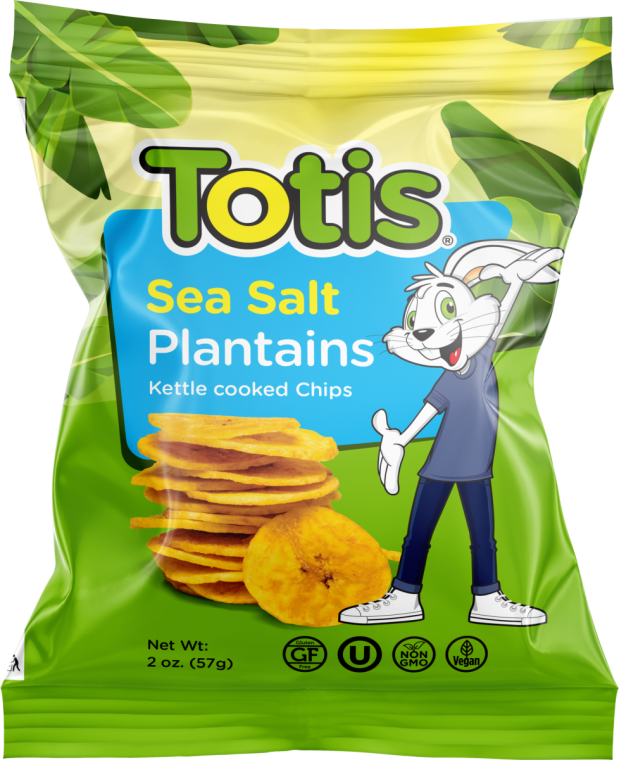 TOTIS PLANTIAN CHIPS SEA SALT 12/2OZ