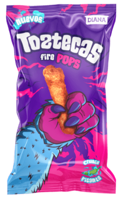 DIANA TOZTECAS FIRE POPS 15/8.5OZ
