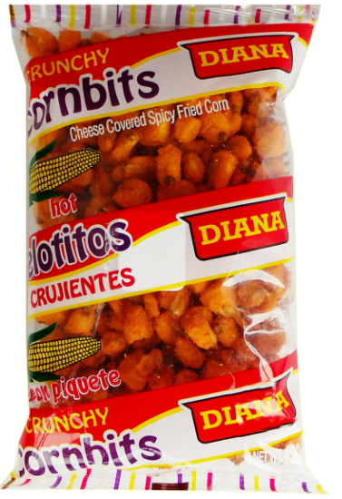 DIANA CORNBITS ELOTITOS PICANTE 35/4.05OZ