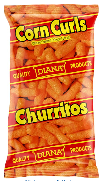 DIANA CHURRITOS 15/3.35OZ