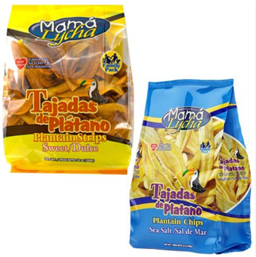 MAMA LYCHA TAJADA DE PLATANO MIX (SAL Y DULCE) SHIPPER 30/12OZ