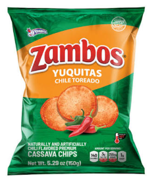 ZAMBOS YUQUITAS CHILE TOREADO 24/5.2OZ
