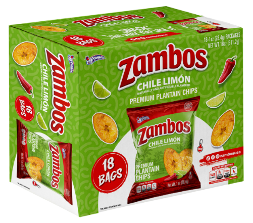 ZAMBOS MULTIPACK CHILI LIME 18/1OZ