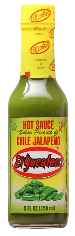 EL YUCATECO GREEN JALAPENO 12/5OZ