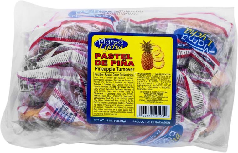 MAMA LYCHA PASTEL DE PINA (10PK) 10/13OZ