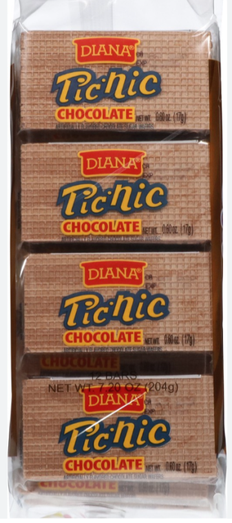 DIANA PIC NIC CHOCOLATE 20/12/7.20OZ