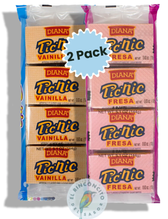 DIANA PIC NIC WAFER SHIPPER VAN/STRAW 150CT