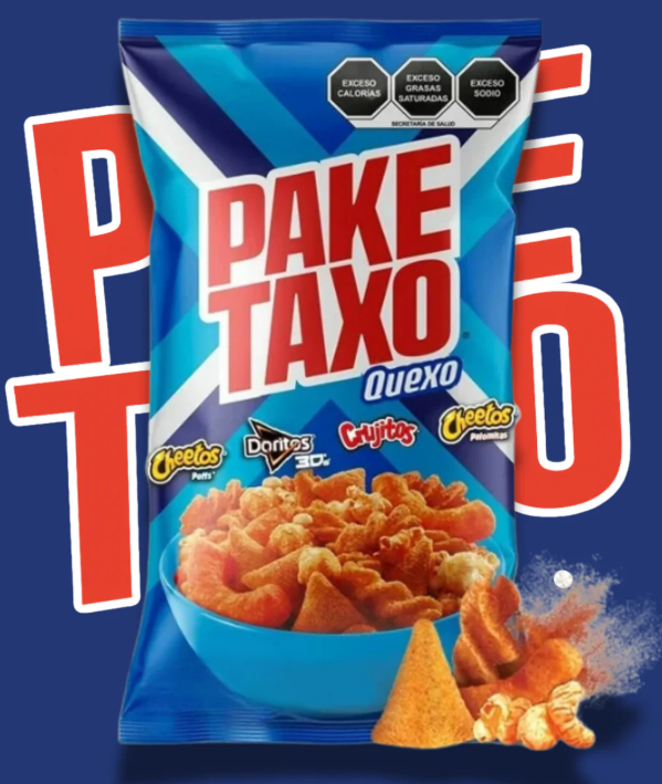 SABRITAS PAKETAXO QUESO AZUL 12/208G