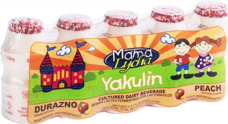 MAMA LYCHA YAKULIN DURAZNO (5PK) 10/10.48OZ
