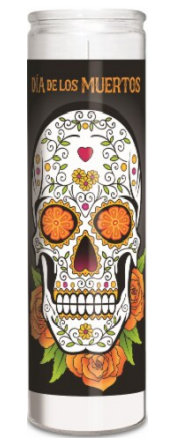 ST JUDE DIA DE LOS MUERTOS WHT 12/8"