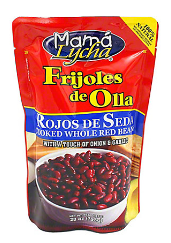MAMA LYCHA FRIJOLES DE OLLA ROJOS DOYPACK 12/28OZ