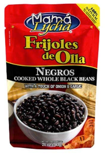 MAMA LYCHA FRIJOLES DE OLLA NEGROS DOYPACK 12/28OZ