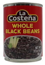 LA COSTENA BLACK WHOLE BEANS 12/19.75OZ