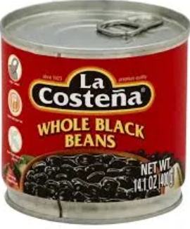 LA COSTENA BLACK WHOLE BEANS 12/14.1OZ