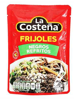 LA COSTENA BLACK RFRD BEAN POUCH 8/15.16OZ