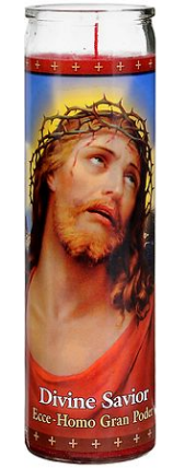 ST JUDE DIVINE SAVIOR RED 12/8"