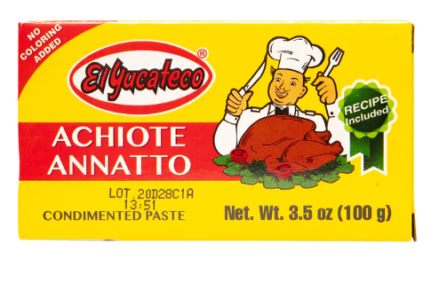 EL YUCATECO ACHIOTE PASTE 12/3.5OZ