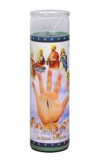 ST JUDE THE POWERFUL HAND GREEN 12/8"