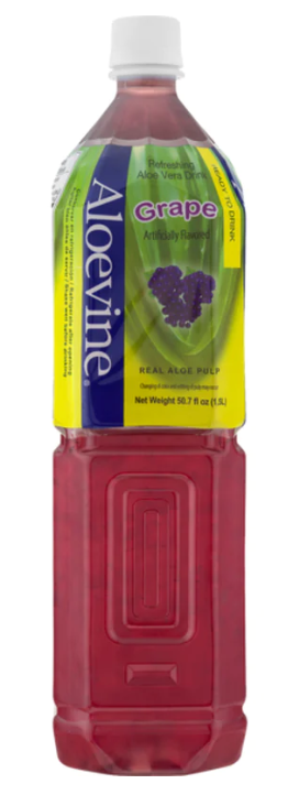 ALOEVINE GRAPE ALOE VERA 12/1.5LT