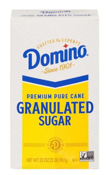 DOMINO GRANULATED SUGAR 20/2LB