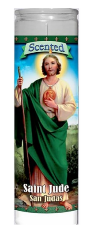 ST JUDE ST JUDE WHT JASMINE SCENT 12/8"