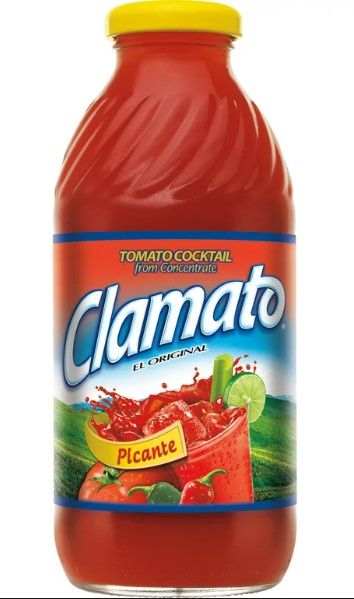 CLAMATO PICANTE GLASS 12/16OZ