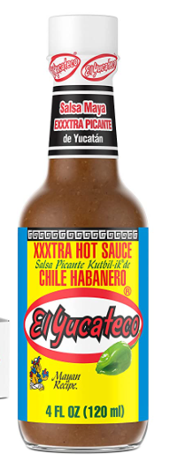 EL YUCATECO XXXTRA HOT HABANERO 12/4OZ