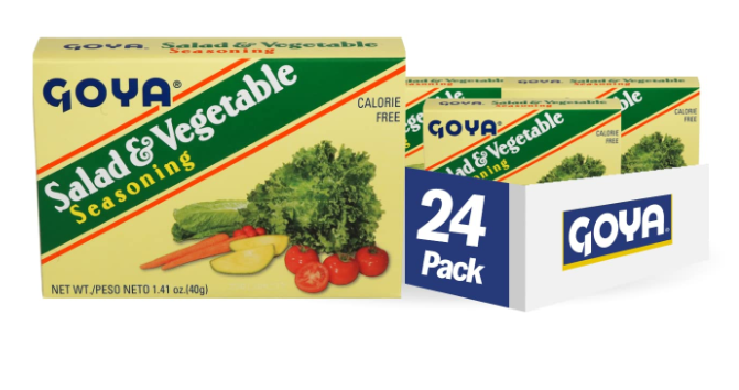 GOYA SAZON SALAD & VEGTABLES 24/1.41OZ