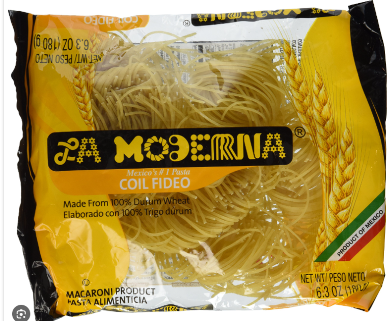 LA MODERNA COIL FIDEO 20/6.3OZ