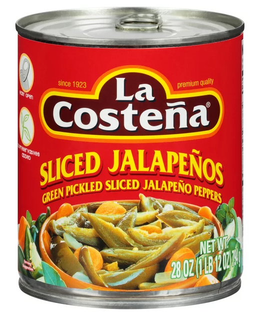 LA COSTENA JALAPENO SLCD 12/28OZ