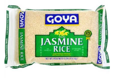 GOYA JASMINE RICE 8/5LB