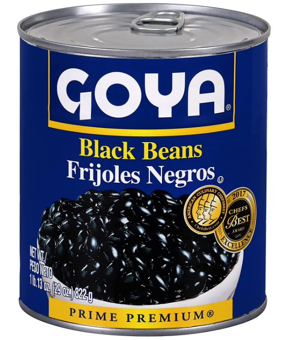 GOYA BLACK BEANS 12/29OZ