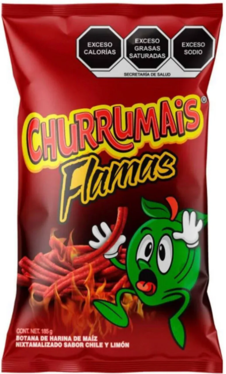 SABRITAS CHURRUMAIS FLAMAS 20/185G