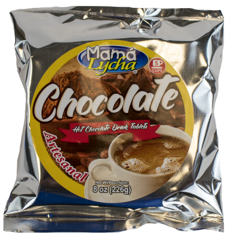MAMA LYCHA TABLILLA DE CHOCOLATE 12/8OZ