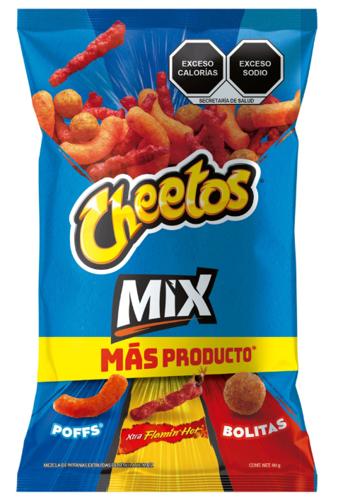 SABRITAS CHEETOS MIX FAMILIAR 20/190G