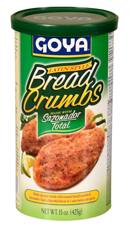 GOYA BREAD CRUMBS WITH SAZ. TOTAL 12/15OZ