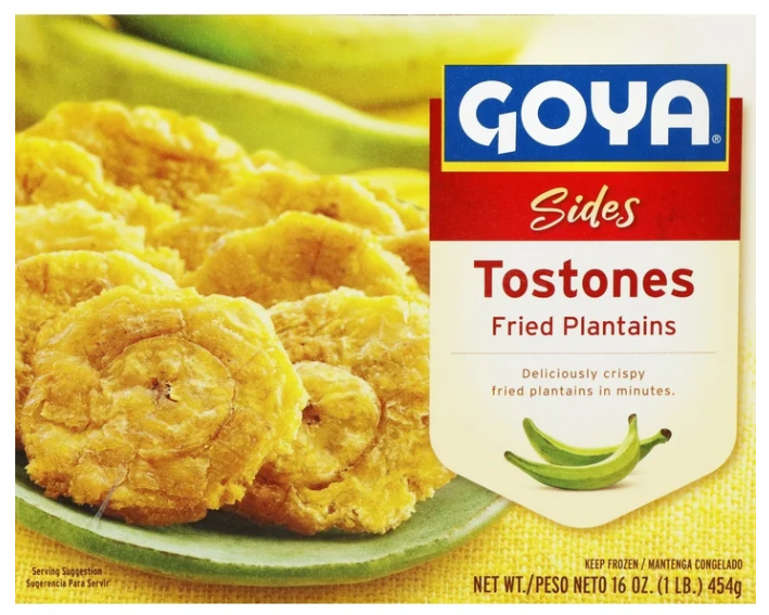 GOYA TOSTONES FRIED PLANTAINS 16/16OZ
