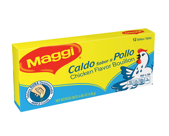MAGGI CALDO POLLO 12TAB 24/4.86OZ