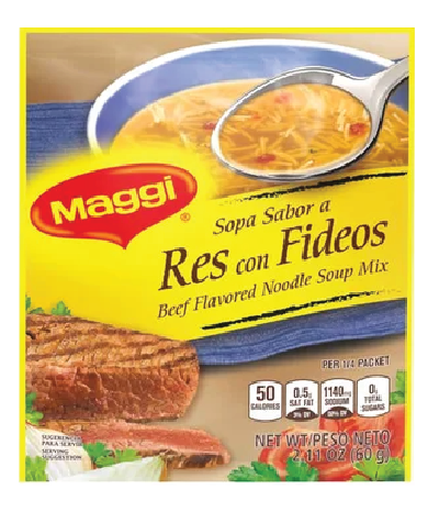 MAGGI SOUP RES Y FIDEO 24/1.79OZ