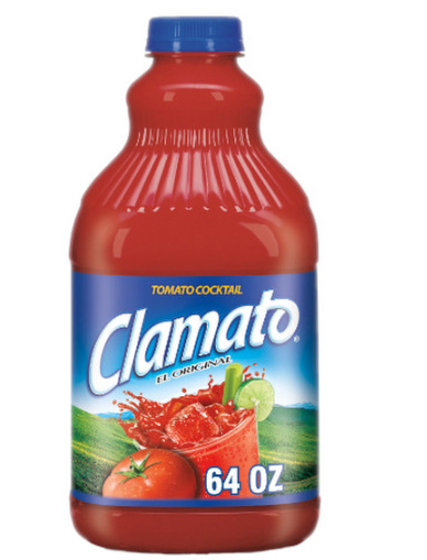 CLAMATO JUICE ORIGINAL 8/64OZ