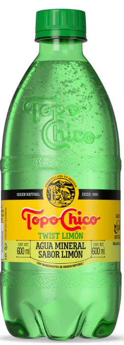 TOPOCHICO MINERAL WATER TWIST OF LIME 6/600ML