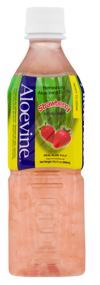 ALOEVINE STRAWBERRY ALOE VERA 20/16.9OZ